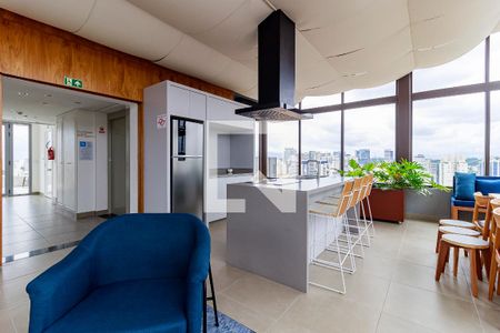Salão de Festas de kitnet/studio para alugar com 1 quarto, 20m² em Jardim das Acacias, São Paulo