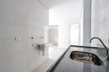 Cozinha e Área de Serviço de apartamento para alugar com 1 quarto, 36m² em Vila Gustavo, São Paulo