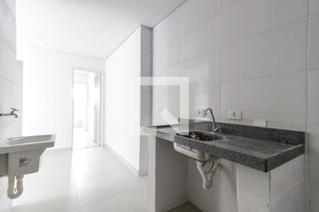 Cozinha e Área de Serviço de apartamento para alugar com 1 quarto, 36m² em Vila Gustavo, São Paulo