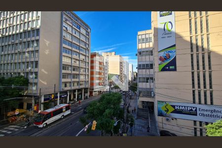 Vista da sacada de apartamento à venda com 3 quartos, 147m² em Bom Fim, Porto Alegre