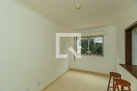 Sala de apartamento à venda com 1 quarto, 45m² em Cristal, Porto Alegre