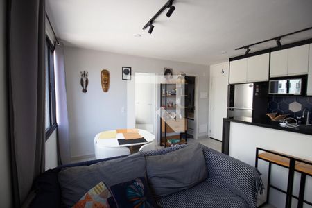 Sala de apartamento para alugar com 1 quarto, 34m² em Jurubatuba, São Paulo