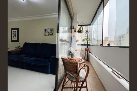 Varanda de apartamento à venda com 3 quartos, 100m² em Vila Mascote, São Paulo