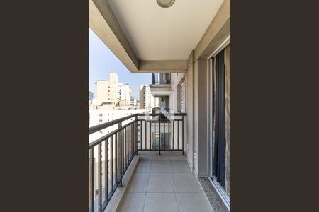 Varanda de apartamento à venda com 1 quarto, 41m² em República, São Paulo