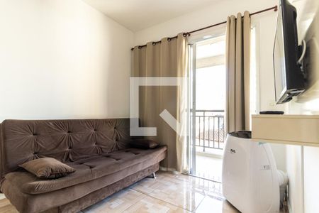 Sala - Sofá de apartamento à venda com 1 quarto, 41m² em República, São Paulo