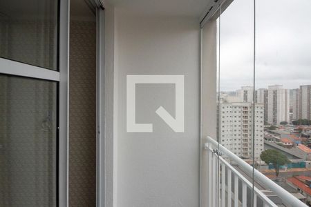 Varanda da Sala de apartamento para alugar com 2 quartos, 52m² em Vila Antonieta, São Paulo