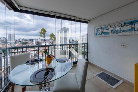 Varanda sala  de apartamento à venda com 3 quartos, 82m² em Vila Prudente, São Paulo
