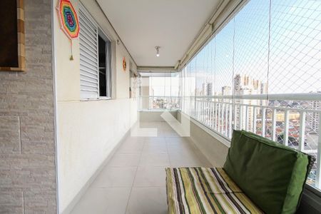 Varanda da Sala de apartamento à venda com 3 quartos, 97m² em Parque da Mooca, São Paulo
