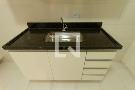 Cozinha de kitnet/studio para alugar com 1 quarto, 29m² em Quinta da Paineira, São Paulo