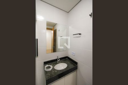 Banheiro de kitnet/studio à venda com 1 quarto, 29m² em Quinta da Paineira, São Paulo