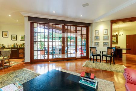 Sala de casa de condomínio à venda com 4 quartos, 550m² em Jardim Petropolis, São Paulo