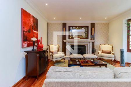 Sala de casa de condomínio à venda com 4 quartos, 550m² em Jardim Petropolis, São Paulo