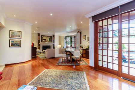 Sala de casa de condomínio à venda com 4 quartos, 550m² em Jardim Petropolis, São Paulo