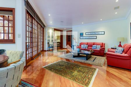 Sala de casa de condomínio à venda com 4 quartos, 550m² em Jardim Petropolis, São Paulo