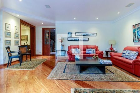 Sala de casa de condomínio à venda com 4 quartos, 550m² em Jardim Petropolis, São Paulo