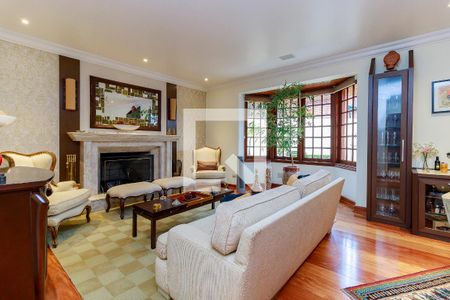 Sala de casa de condomínio à venda com 4 quartos, 550m² em Jardim Petropolis, São Paulo