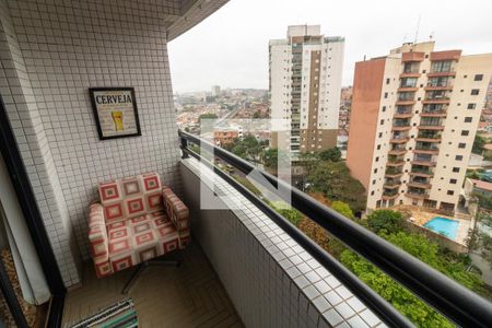 Varanda Sala de apartamento à venda com 2 quartos, 75m² em Vila Andrade, São Paulo