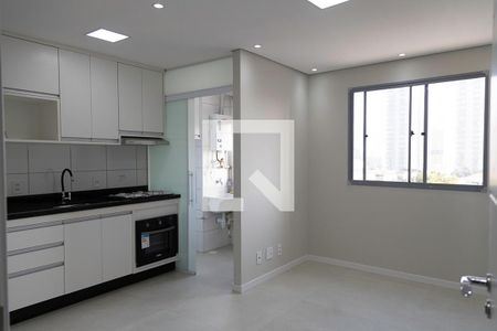 Sala/Cozinha de apartamento para alugar com 1 quarto, 30m² em Mooca, São Paulo