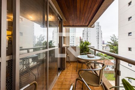 Varanda da Sala de apartamento à venda com 4 quartos, 120m² em Pinheiros, São Paulo