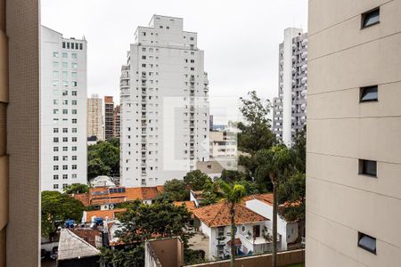 Varanda da Sala - Vista de apartamento à venda com 4 quartos, 120m² em Pinheiros, São Paulo