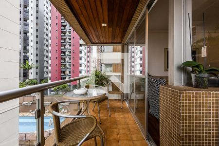 Varanda da Sala de apartamento à venda com 4 quartos, 120m² em Pinheiros, São Paulo