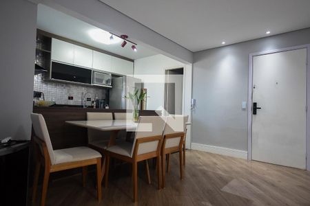 Sala de jantar de apartamento à venda com 2 quartos, 72m² em Jardim Maria Rosa, Taboão da Serra