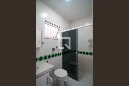 Banheiro da Suíte de casa de condomínio para alugar com 3 quartos, 115m² em Jardim Alvorada, Sorocaba