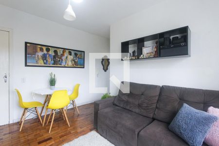 Sala de apartamento à venda com 1 quarto, 43m² em Petrópolis, Porto Alegre