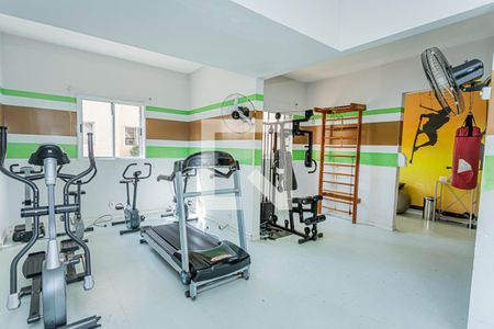 Apartamento à venda com 44m², 2 quartos e 1 vaga Apartamento à venda com 44m², 2 quartos e 1 vagaÁrea comum - Academia