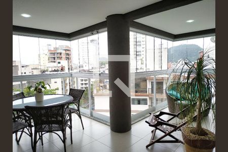 Varanda gourmet de apartamento para alugar com 3 quartos, 118m² em Jardim Praiano, Guarujá