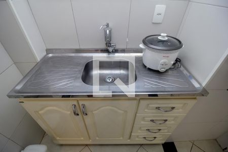 Studio à venda com 40m², 1 quarto e sem vagaCozinha