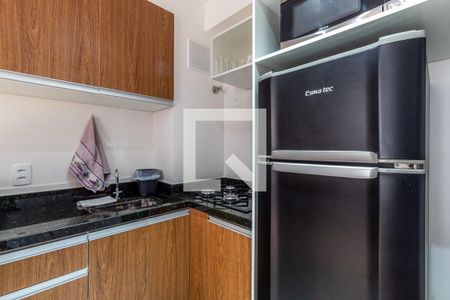 Studio para alugar com 27m², 1 quarto e sem vaga Studio para alugar com 27m², 1 quarto e sem vagaCozinha