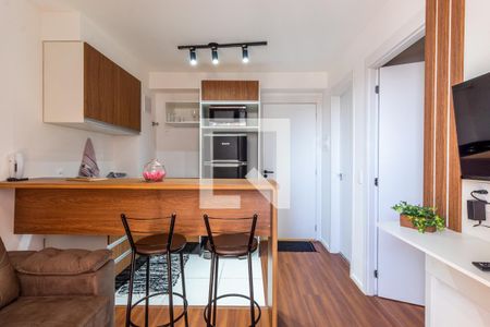 Sala de kitnet/studio para alugar com 1 quarto, 27m² em Vila das Bandeiras, Guarulhos