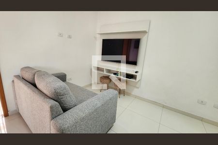 Sala de apartamento para alugar com 2 quartos, 50m² em José Menino, Santos