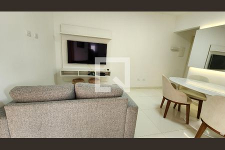 Sala de apartamento para alugar com 2 quartos, 50m² em José Menino, Santos