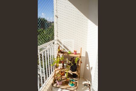 Varanda da Sala de apartamento à venda com 2 quartos, 60m² em Parque Brasília, Campinas