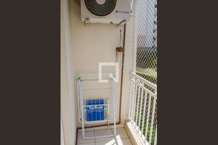 Varanda da Sala de apartamento à venda com 2 quartos, 60m² em Parque Brasília, Campinas