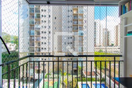 Varanda da Sala de apartamento para alugar com 2 quartos, 47m² em Parque São Lourenço, São Paulo