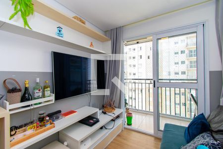Sala de apartamento para alugar com 2 quartos, 47m² em Parque São Lourenço, São Paulo