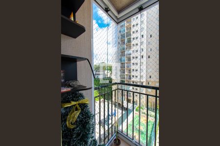 Varanda da Sala de apartamento para alugar com 2 quartos, 47m² em Parque São Lourenço, São Paulo