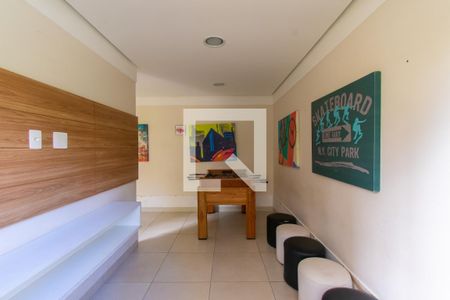 Apartamento para alugar com 47m², 2 quartos e 1 vaga Apartamento para alugar com 47m², 2 quartos e 1 vagaÁrea Comum -Salão de Jogos