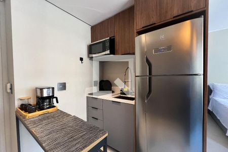 Studio à venda com 27m², 1 quarto e 1 vaga Studio à venda com 27m², 1 quarto e 1 vagaCozinha