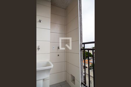 Varanda e Área de Serviço de kitnet/studio à venda com 1 quarto, 30m² em Vila Campestre, São Paulo