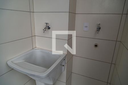 Varanda e Área de Serviço - Tanque de kitnet/studio à venda com 1 quarto, 30m² em Vila Campestre, São Paulo