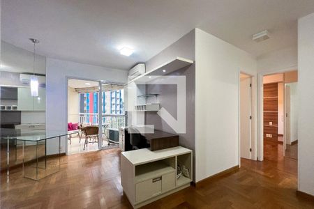 Sala de apartamento para alugar com 2 quartos, 57m² em Vila Clementino, São Paulo