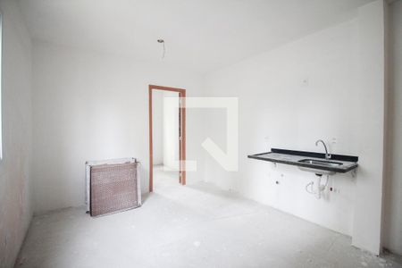 sala/cozinha de kitnet/studio à venda com 1 quarto, 32m² em Vila Mazzei, São Paulo
