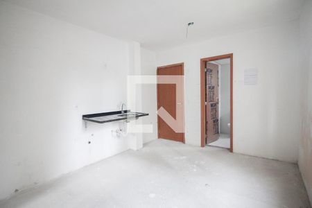 sala/cozinha de kitnet/studio à venda com 1 quarto, 32m² em Vila Mazzei, São Paulo