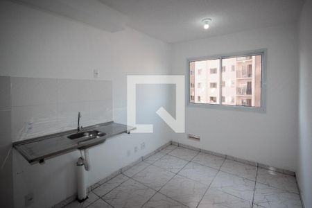 Sala/Cozinha de apartamento para alugar com 1 quarto, 46m² em Sacoma, São Paulo