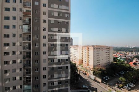 Sala/Cozinha - Vista de apartamento para alugar com 1 quarto, 46m² em Sacoma, São Paulo