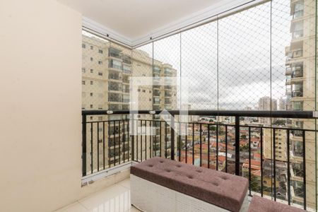 Varanda da Sala de apartamento para alugar com 2 quartos, 70m² em Vila Augusta, Guarulhos